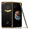 Чехол бампер для Xiaomi Redmi Note 9 Anomaly Batman Plating Gold (Золотой) 