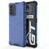 Противоударный чехол бампер для Realme GT 5G / Realme GT Neo Anomaly Plasma Blue (Синий) 