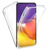 Противоударный чехол бампер для Samsung Galaxy A52 Anomaly Silicone 360 Transparent (Прозрачный) 