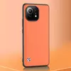 Чехол бампер для Xiaomi Mi 11 Lite / Xiaomi 11 Lite 5G NE Anomaly Color Fit Orange (Оранжевый) 