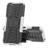 Противоударный чехол бампер для Sony Xperia 1 III Nevellya Case (встроенная подставка) White (Белый) 