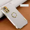 Чехол бампер для Xiaomi Redmi Note 11 4G Anomaly X-Case (с кольцом-держателем) White (Белый) 