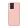 Чехол бампер для Samsung Galaxy A23 Anomaly Silicone (с микрофиброй) Sand Pink (Песочный Розовый) 