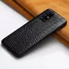 Кожаный чехол бампер для Samsung Galaxy A53 5G Anomaly Crocodile Style Black (Черный) 