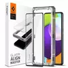 Защитное стекло для Samsung Galaxy A53 5G Spigen ALM GLASS FC (с трафаретом для поклейки) Black (Черный) 