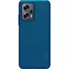 Чехол бампер для Xiaomi Redmi Note 11T 5G Nillkin Super Frosted Shield Blue (Синий) 6902048247499
