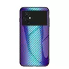 Чехол бампер для Xiaomi Poco M5 Anomaly Cosmo Carbon Blue (Синий)