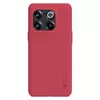 Чехол бампер для OnePlus Ace Pro / OnePlus 10T Nillkin Super Frosted Shield Red (Красный)