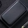 Чехол книжка для Realme C30 Anomaly Carbon Book Black (Черный)