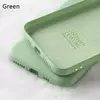 Чехол бампер для Huawei Nova 10 SE Anomaly Silicone (с микрофиброй) Light Green (Светло Зеленый)