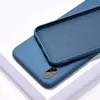 Чехол бампер для Motorola Moto E22s Anomaly Silicone (с микрофиброй) Blue (Синий)