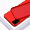 Чехол бампер для Xiaomi Redmi K40S Anomaly Silicone (с микрофиброй)Red (Красный)