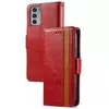 Чехол книжка для OnePlus 9 Pro Anomaly Business Wallet Red (Красный)