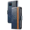 Чехол книжка для Samsung Galaxy A12 / Galaxy M12 / Galaxy A12 Nacho Anomaly Business Wallet Blue (Синий)