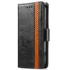 Чехол книжка для Xiaomi Poco M5s / Redmi Note 10 / Redmi Note 10S Anomaly Business Wallet Black (Черный)