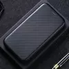 Чехол книжка для Vivo X90 Pro Plus Anomaly Carbon Book Black (Черный)