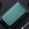 Чехол книжка для Vivo X90 Pro Anomaly Carbon Book Green (Зеленый)