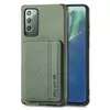 Чехол бампер для Motorola Edge 20 Pro Anomaly Card Holder Green (Зеленый)