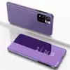 Интерактивная чехол книжка для Xiaomi Poco M4 Pro Anomaly Clear View Purple (Пурпурный)