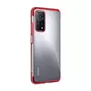 Чехол бампер для Realme 8 / 8 Pro Anomaly Color Plating Red (Красный)