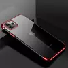 Чехол бампер для iPhone 13 Pro Anomaly Color Plating Red (Красный)