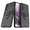 Чехол бампер для Samsung Galaxy S22 Ultra Anomaly Defender S (с кольцом-держателем) Black (Черный)