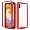 Противоударный чехол бампер для Xiaomi Redmi Note 12 Pro 5G / Poco X5 Pro Anomaly Hybrid 360 Red (Красный)