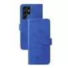 Чехол книжка для Samsung Galaxy S22 Ultra Anomaly Leather Book Blue (Синий)