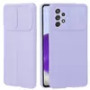 Протиударний чохол бампер для Xiaomi Redmi Note 10 5G / Xiaomi Poco M3 Pro Anomaly Leather Fit Pro (шторка на камеру) Light Purple (Світло Пурпурний) 