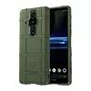 Противоударный чехол бампер для Sony Xperia Pro-I Anomaly Rugged Shield Green (Зеленый)