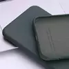 Чехол бампер для Xiaomi Redmi 10A / Redmi 9C Anomaly Silicone (с микрофиброй) Dark Green (Темно Зеленый)