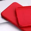 Чехол бампер для Xiaomi Redmi 10A / Redmi 9C Anomaly Silicone (с микрофиброй) Red (Красный)
