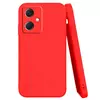 Чехол бампер для Xiaomi Redmi Note 12 Anomaly Silicone (с микрофиброй) Red (Красный)