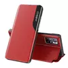 Интерактивная чехол книжка для Xiaomi Poco M4 Pro Anomaly Smart View Flip Red (Красный)