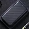 Чехол книжка для Oppo A58 4G Anomaly Carbon Book Black (Черный)