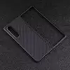 Премиальный чехол бампер для OnePlus Clover Anomaly Carbon Plaid (Открытый модуль камеры) Black (Черный)