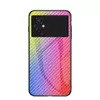 Чехол бампер для Xiaomi Poco M5 Anomaly Cosmo Carbon Colorful (Красочный)