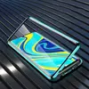 Чехол бампер для Samsung Galaxy A54 Anomaly Magnetic 360 With Glass Green (Зеленый)