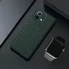 Ультратонкий чехол бампер для Xiaomi Mi 11 Lite Anomaly PC Carbon Green (Зеленый)