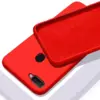 Чехол бампер для Oppo A17 Anomaly Silicone (с микрофиброй) Red (Красный)