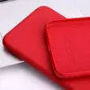 Чехол бампер для Xiaomi Poco M4 5G / Redmi Note 11R Anomaly Silicone (с микрофиброй) Red (Красный)