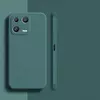 Чехол бампер для Xiaomi 13 Anomaly Silicone (с микрофиброй) Dark Green (Темно Зеленый)