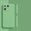 Чехол бампер для Xiaomi 13 Anomaly Silicone (с микрофиброй) Light Green (Светло Зеленый)