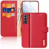 Чохол книжка для Samsung Galaxy S21 FE Dux Ducis Hivo Red (Червоний)