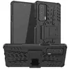 Противоударный чехол бампер для Motorola Edge 20 Pro Nevellya Case (встроенная подставка) Black (Черный)