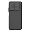 Противоударный чехол бампер Nillkin CamShield (шторка на камеру) для Xiaomi Redmi Note 11S 5G Black (Черный)