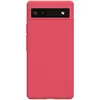 Противоударный чехол бампер Nillkin Super Frosted Shield для Google Pixel 6a Red (Красный)