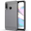 Противоударный чехол бампер для Infinix Hot 20 Play iPaky Carbon Fiber Grey (Серый)