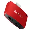 Переходник Benks U29 2 in 1 Lightning Audio Adapter Red (Красный) Переходник Benks U29 2 in 1 Lightning Audio Adapter Red (Красный)