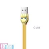 Кабель для зарядки и передачи данных Hoco U14 Steel Man 2in1 Lightning Micro USB Gold (Золото) Кабель для зарядки и передачи данных Hoco U14 Steel Man 2in1 Lightning Micro USB Gold (Золото)